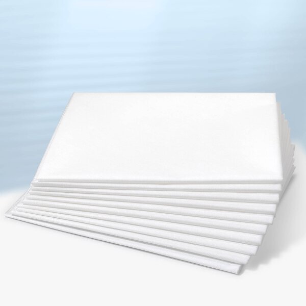 Waschfaserlaken classic 120 x 210 cm Weiss 1 Laken